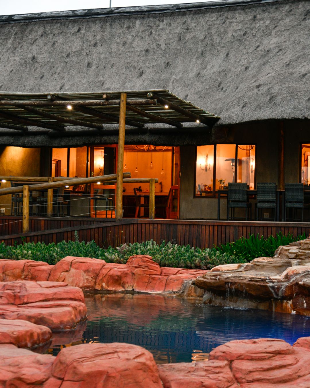 Lodge area at The Springbok Lodge