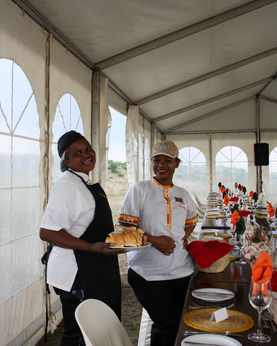 Springbok Team At The 25 Year Celebration for Nambiti Private Game Reserve