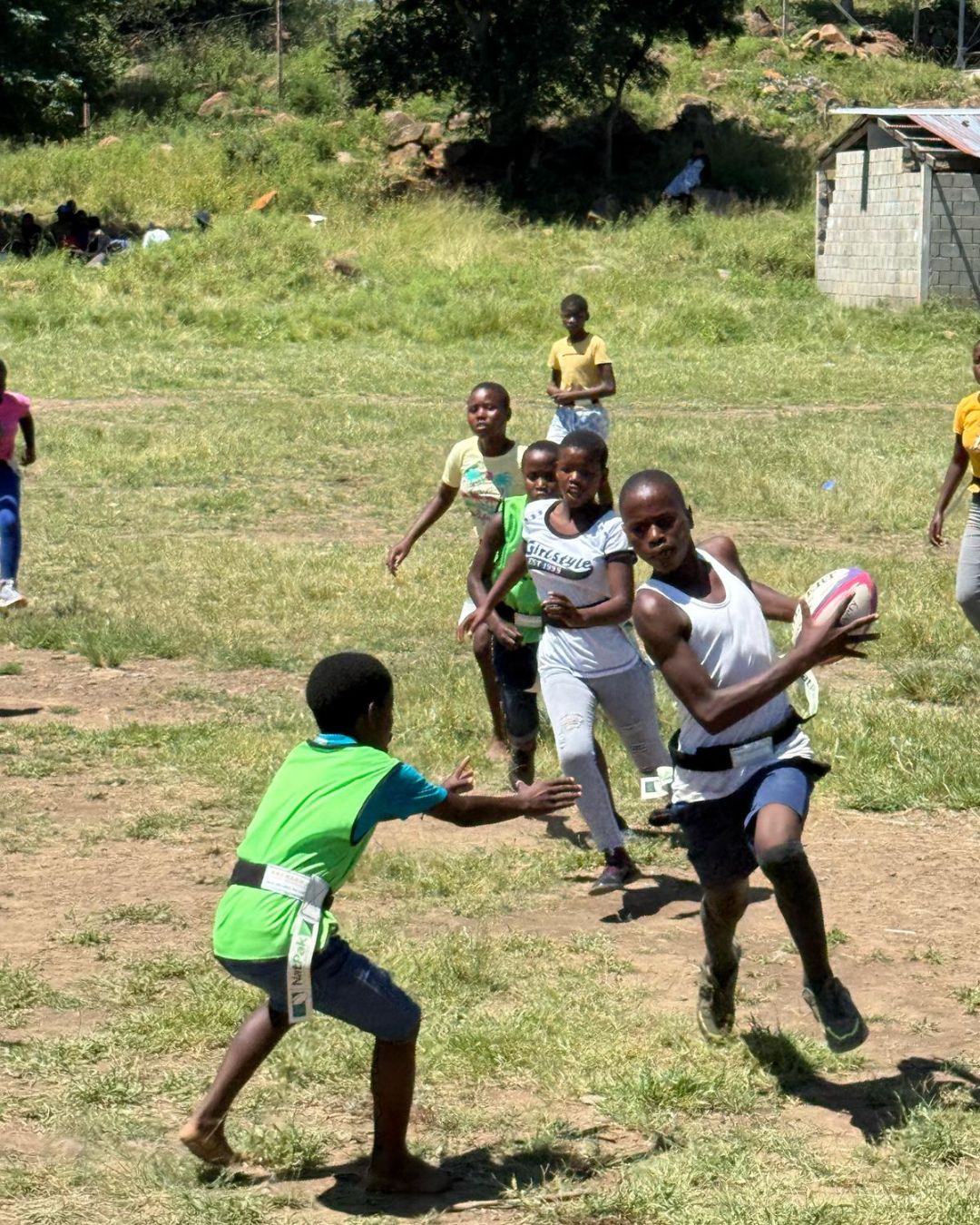 Rugby clinics supported by The Springbok Lodge