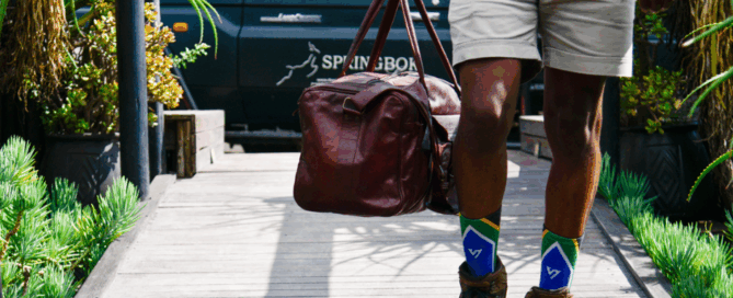 What you pack for a safari.