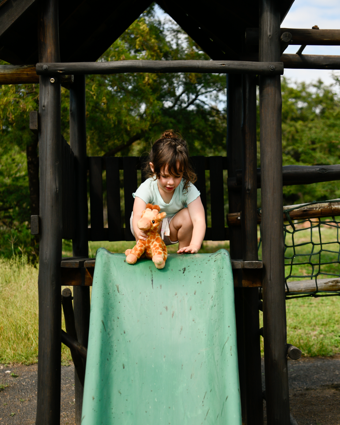 Child-friendly Child-friendly safari lodge with a playground